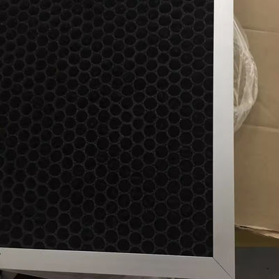 सक्रिय कार्बन कोटिंग के साथ एल्यूमीनियम मधुमक्खी फिल्टर आकार 500x500mm