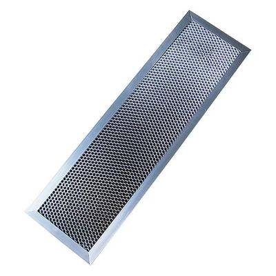 एल्यूमीनियम फ्रेम के साथ एल्यूमीनियम मधुमक्खी फिल्टर 100x100 मिमी ISO9001