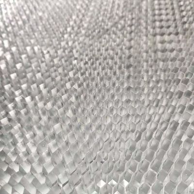 छिद्रित 3003 एल्यूमीनियम हनीकॉम कोर प्राकृतिक रंग