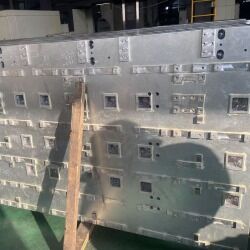 पीसीबी वर्कटेबल एल्यूमीनियम हनीकॉम्ब पैनल संरचना के साथ हल्के वजन के साथ